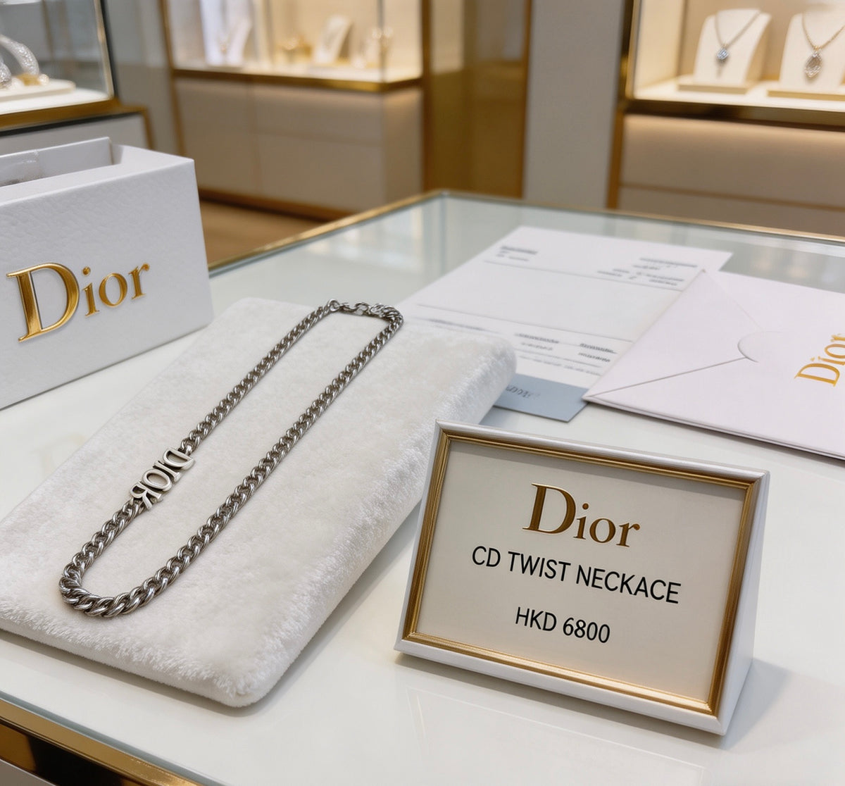 China Replica Dior Necklaces 60usd Only