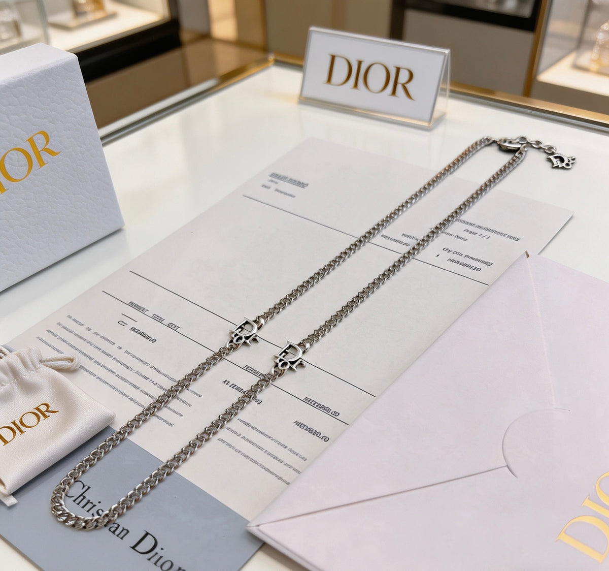 China Replica Dior Necklaces 60usd Only