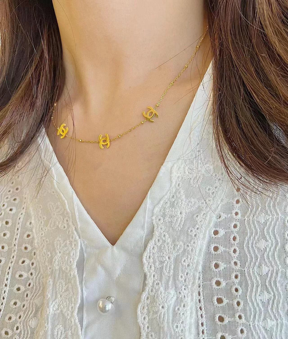 China Replica Chanel Necklaces 27usd Only
