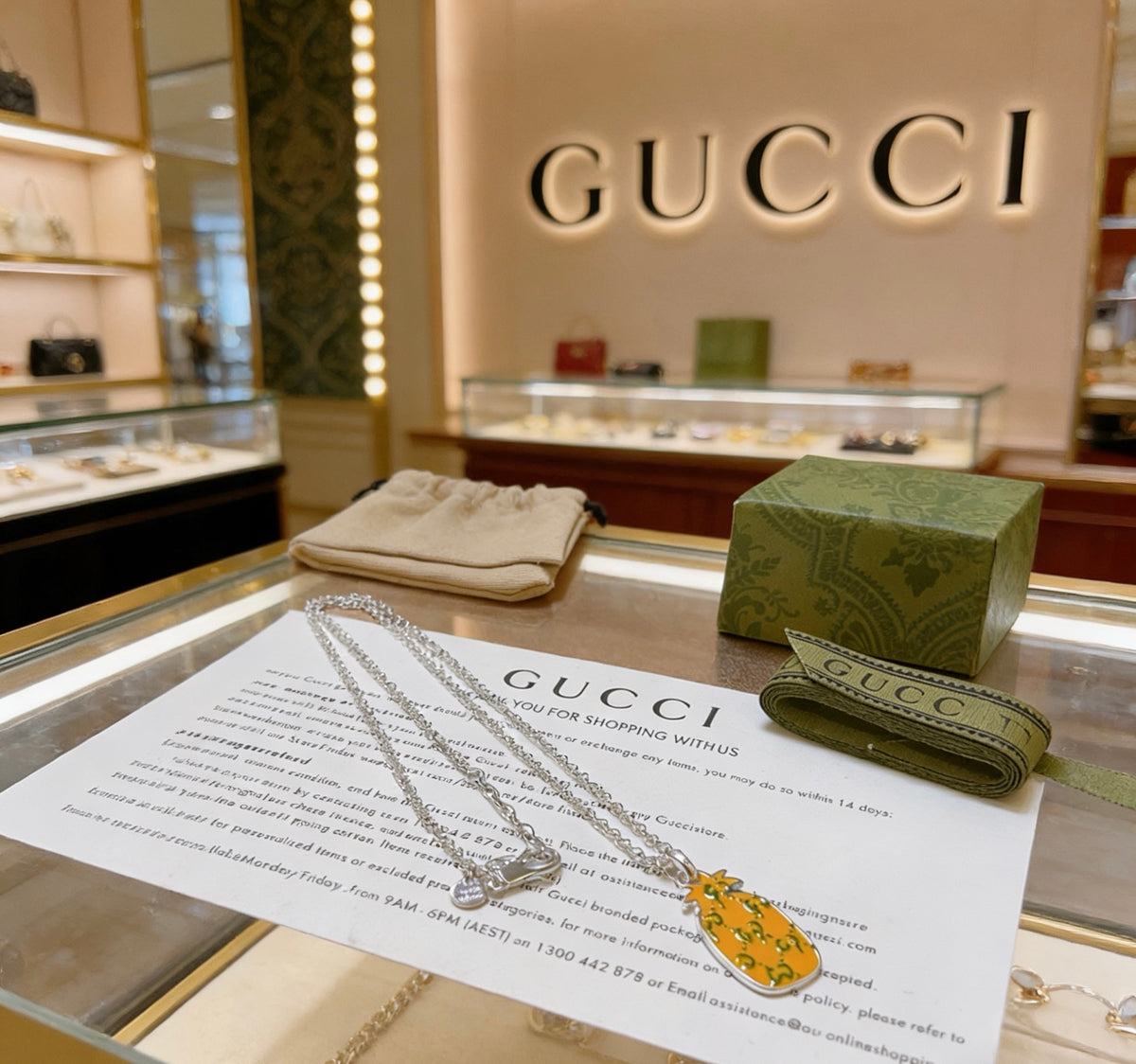 China Replica Gucci Necklaces 39usd Only
