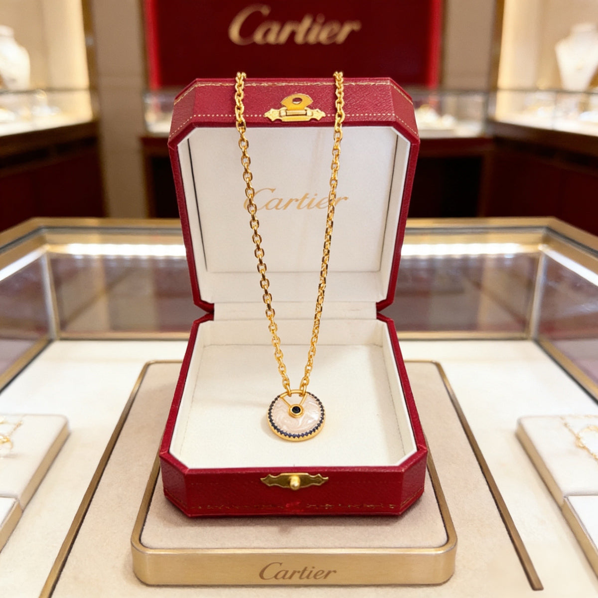 China Replica Cartier Necklaces 63usd Only