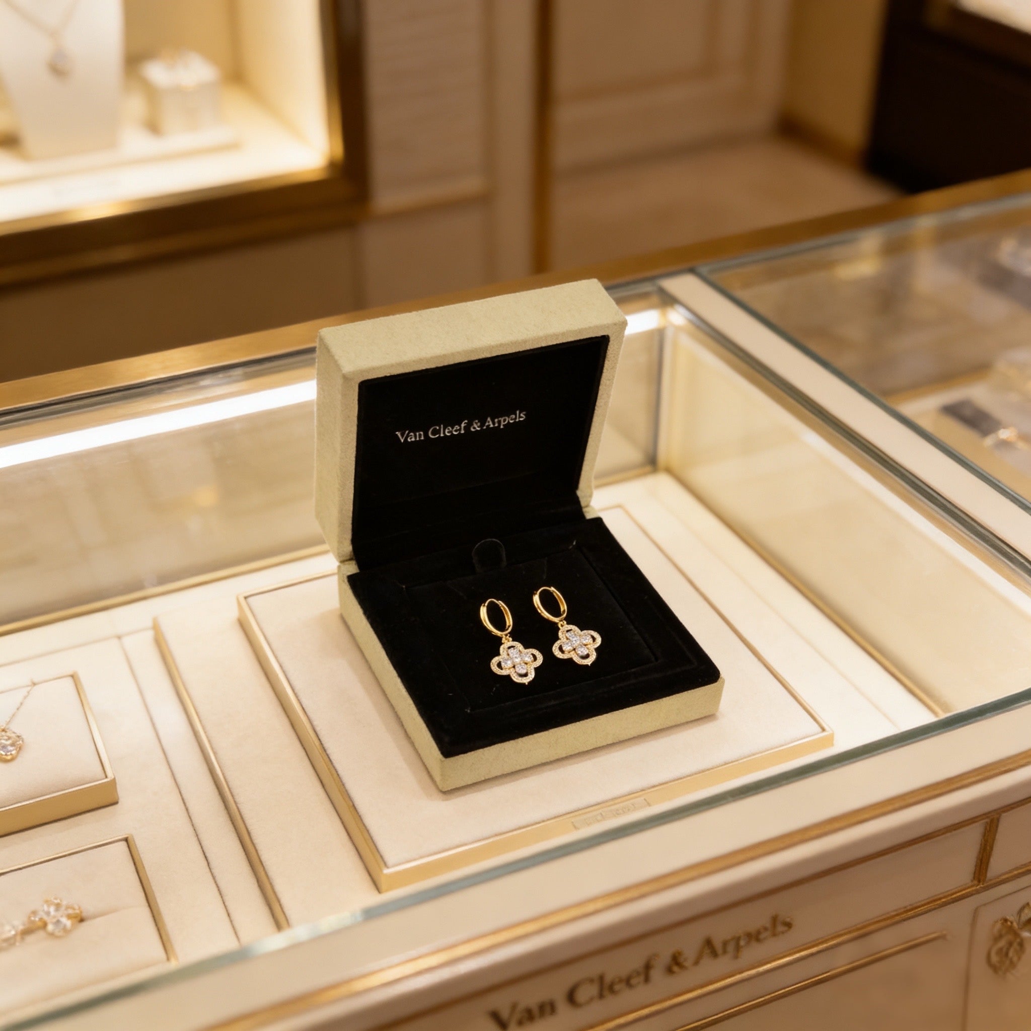China Replica Van Cleef Arpels Earrings 32usd Only
