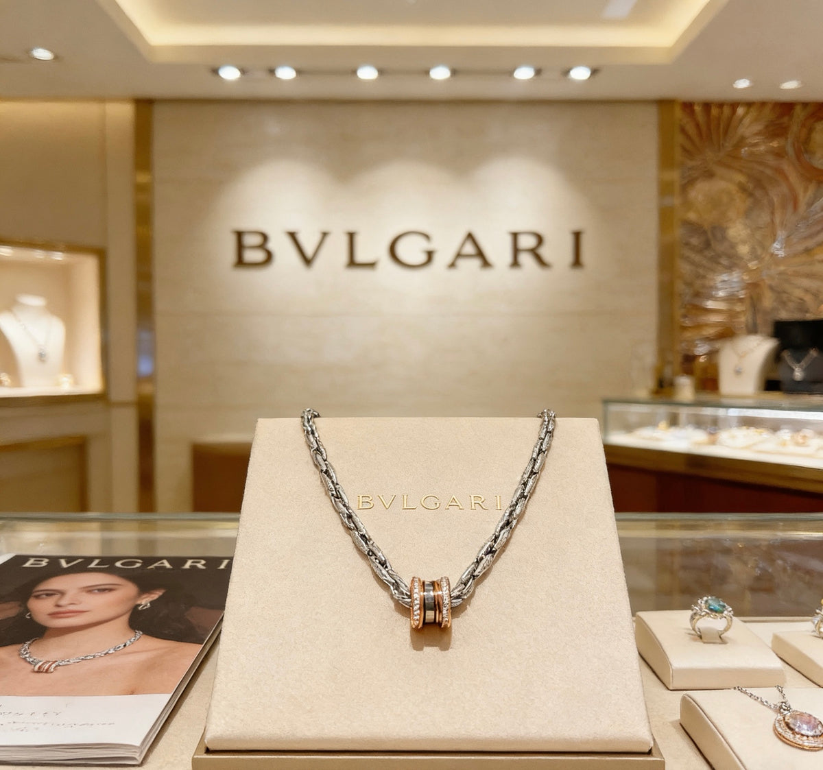 China Replica Bvlgari Necklaces 81usd Only