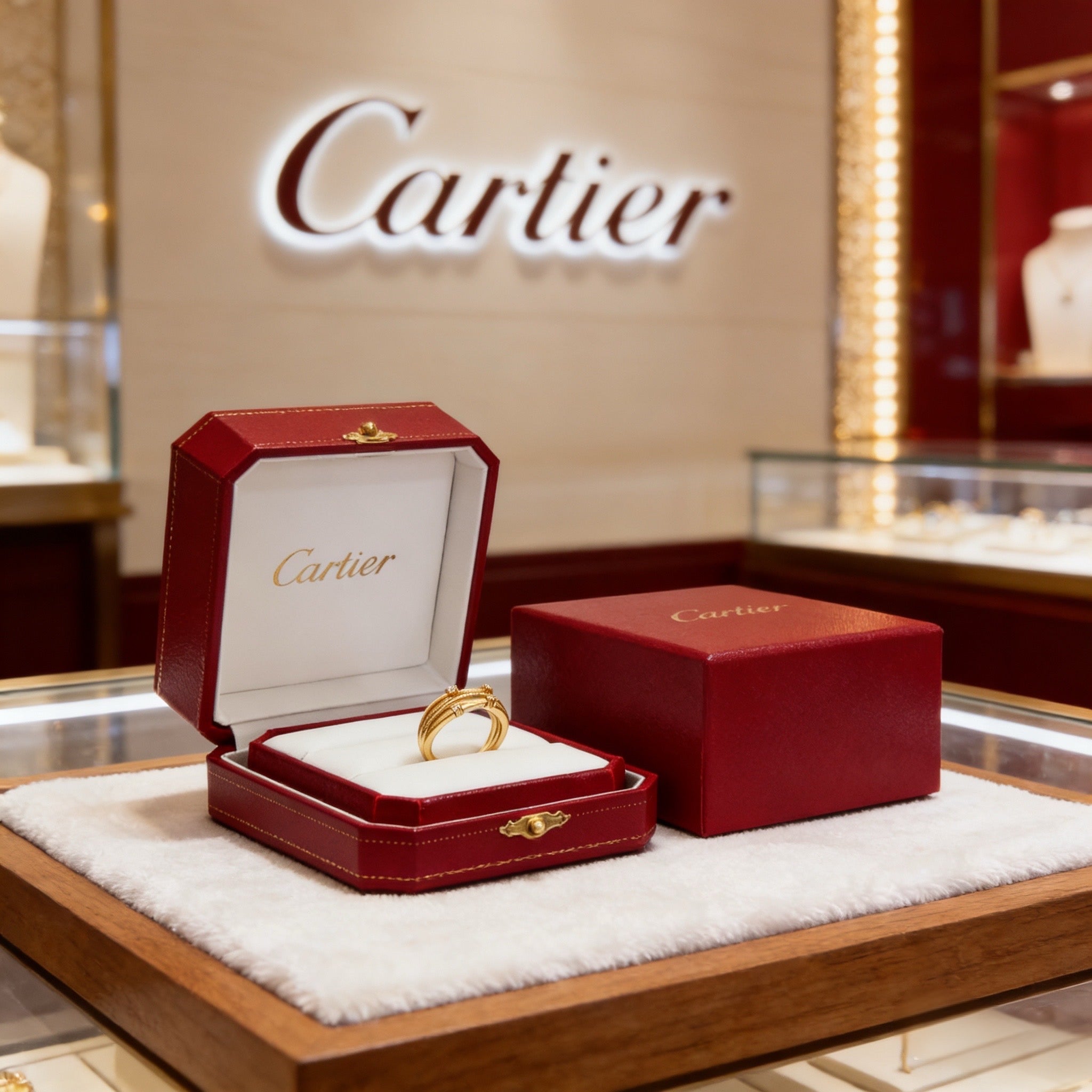 China Replica Cartier Rings 42usd Only