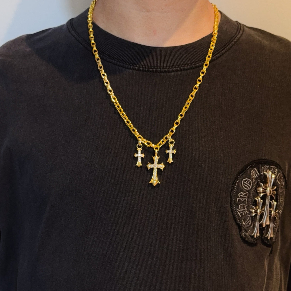 China Replica Chrome Hearts Necklaces 87usd Only