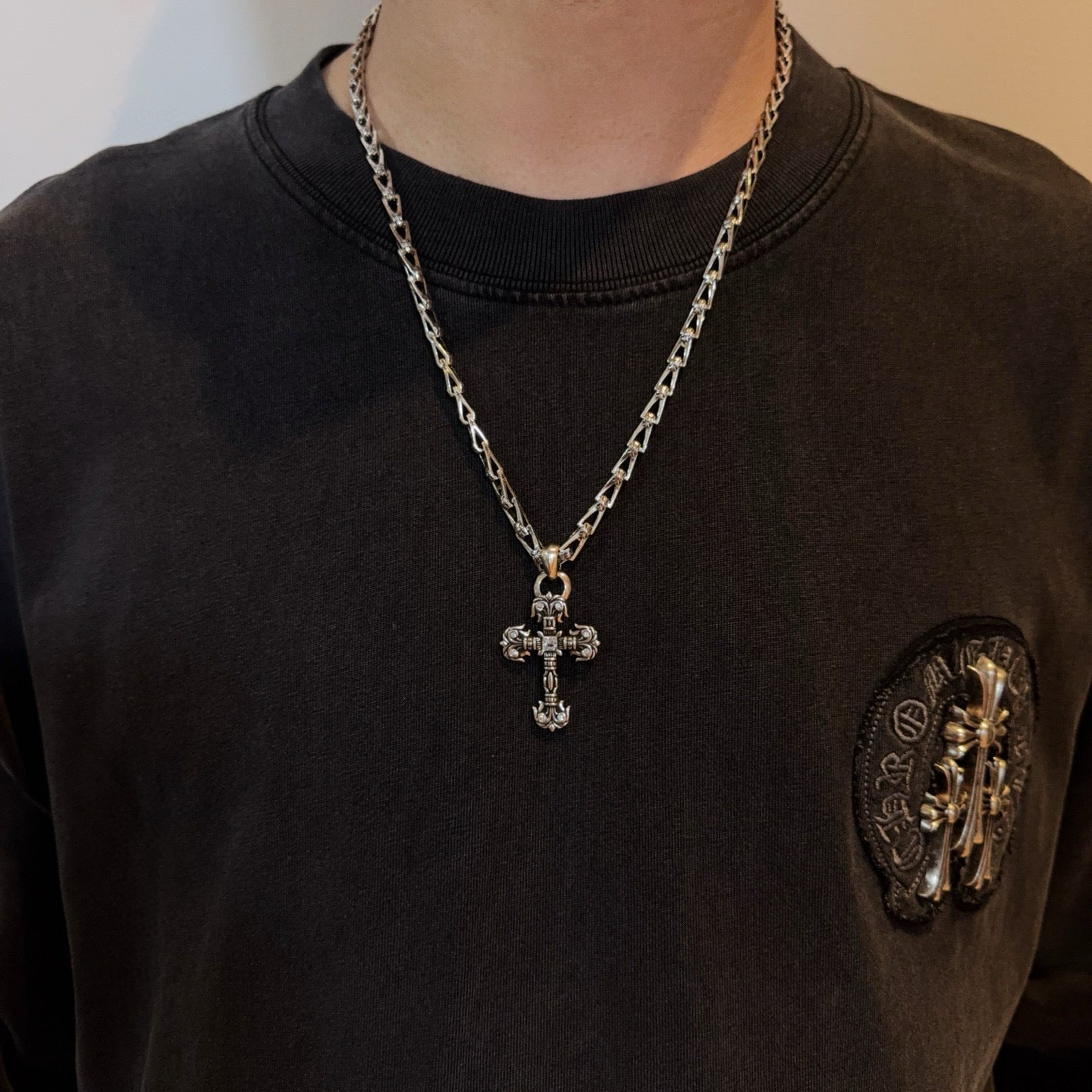 China Replica Chrome Hearts Necklaces 78usd Only