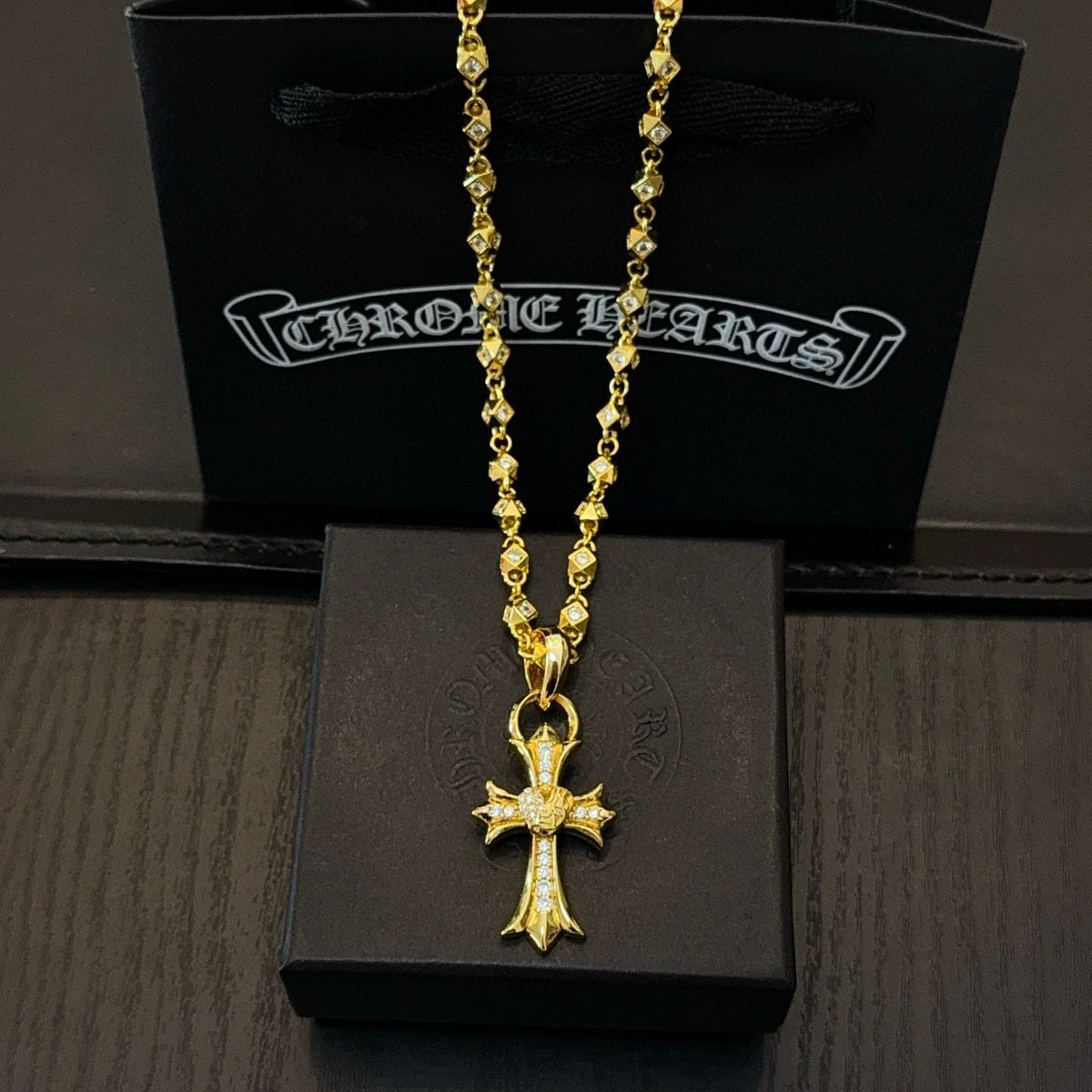 China Replica Chrome Hearts Necklaces 78usd Only