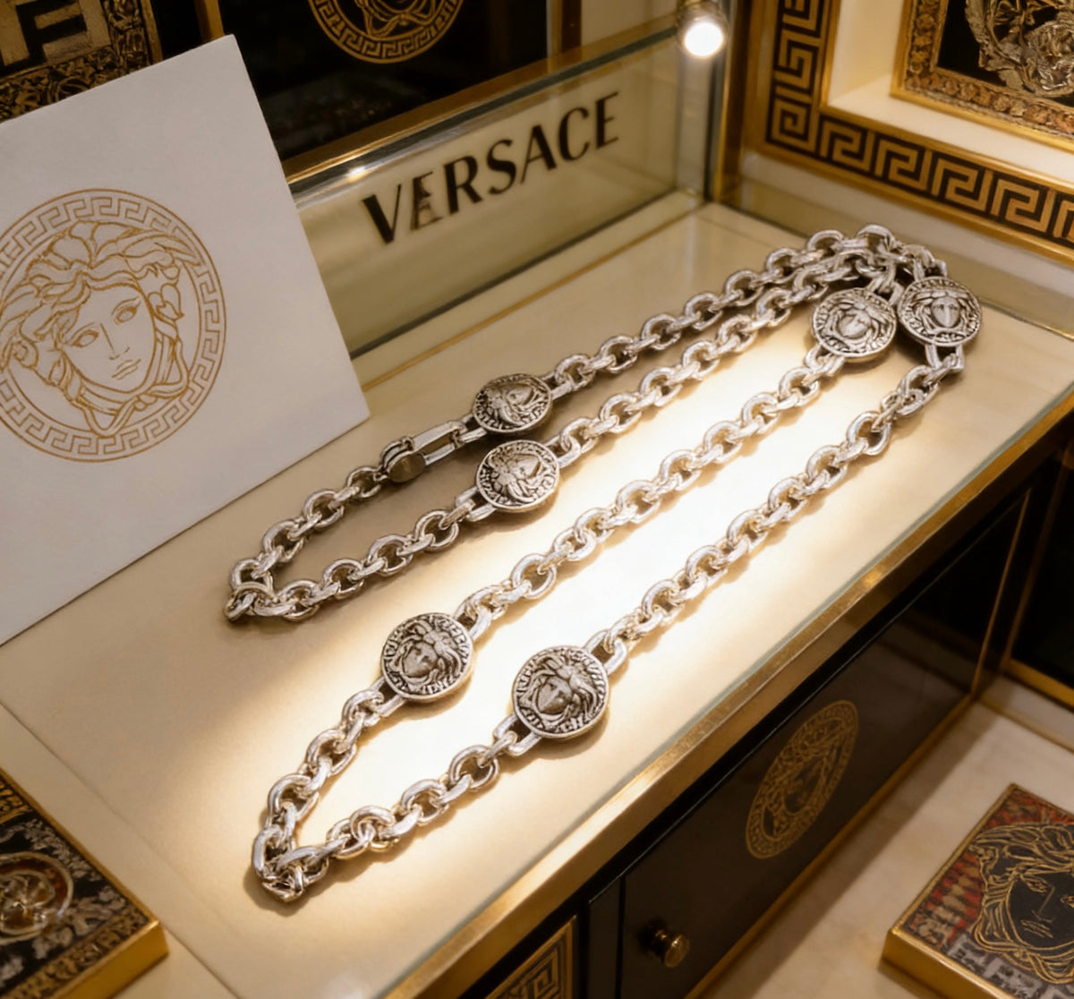 China Replica Versace Necklaces 78usd Only