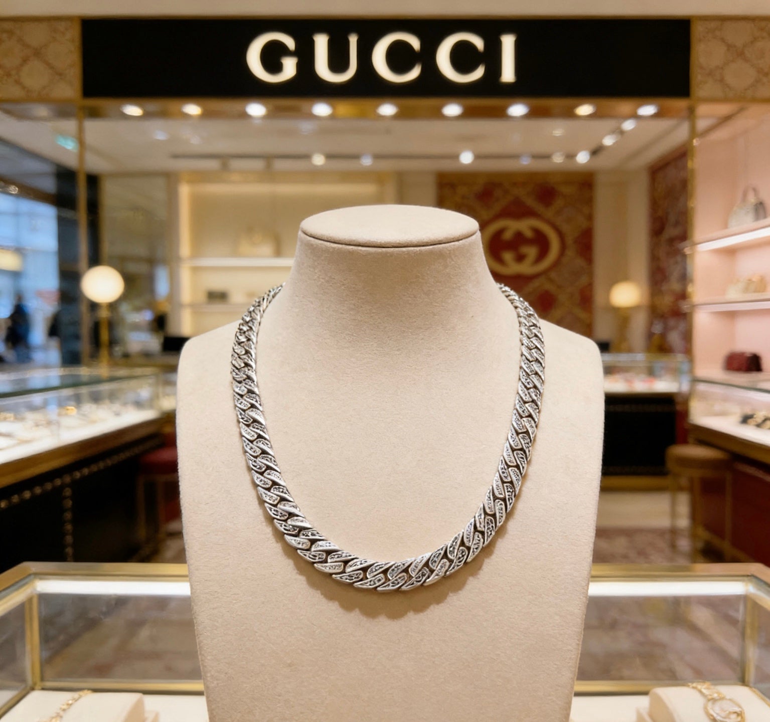 China Replica Gucci Necklaces 93usd Only