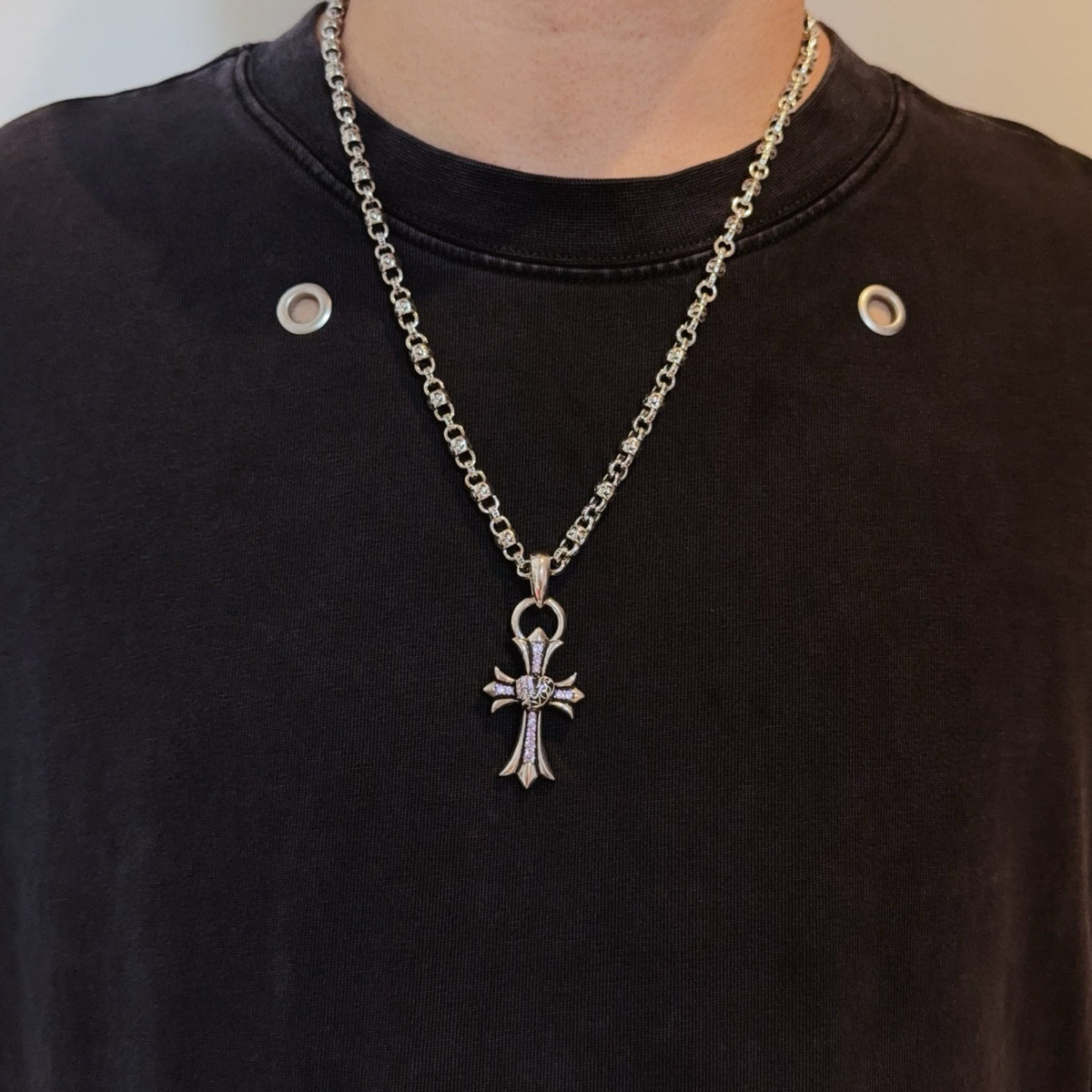 China Replica Chrome Hearts Necklaces 78usd Only