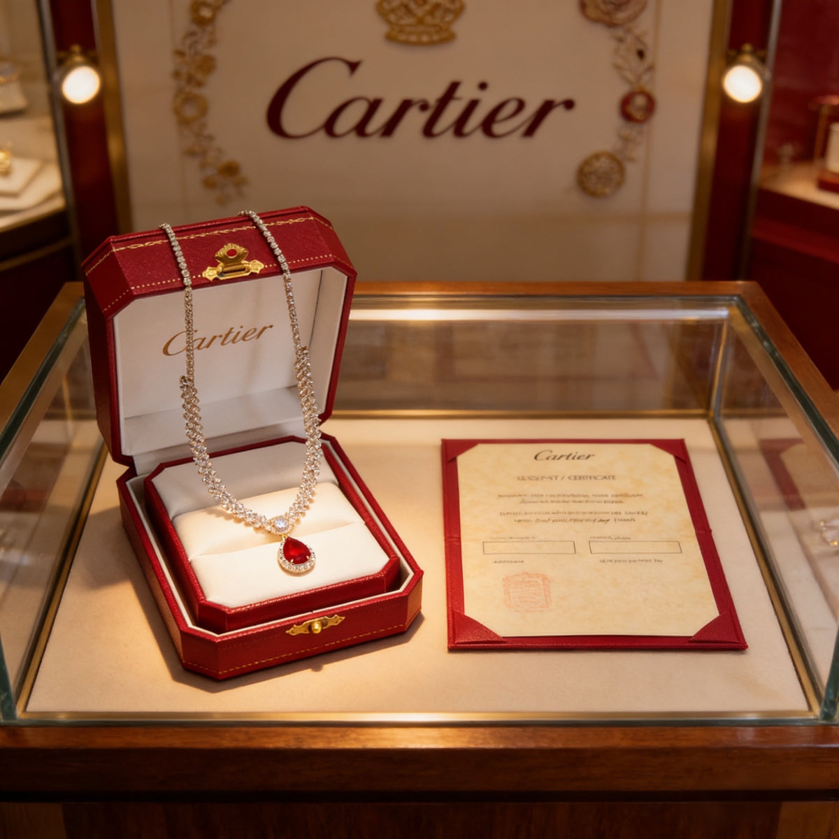 China Replica Cartier Necklaces 72usd Only