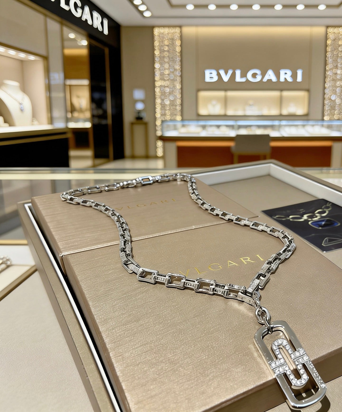 China Replica Bvlgari Necklaces 81usd Only