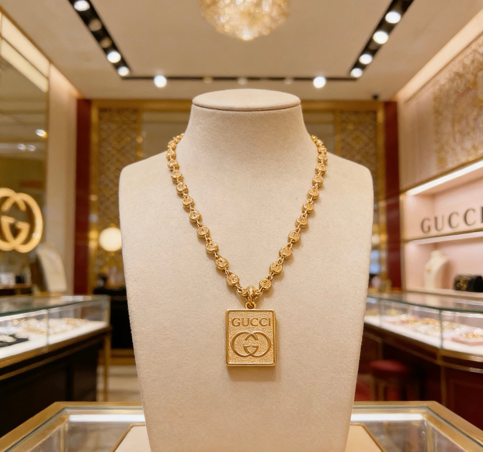 China Replica Gucci Necklaces 75usd Only