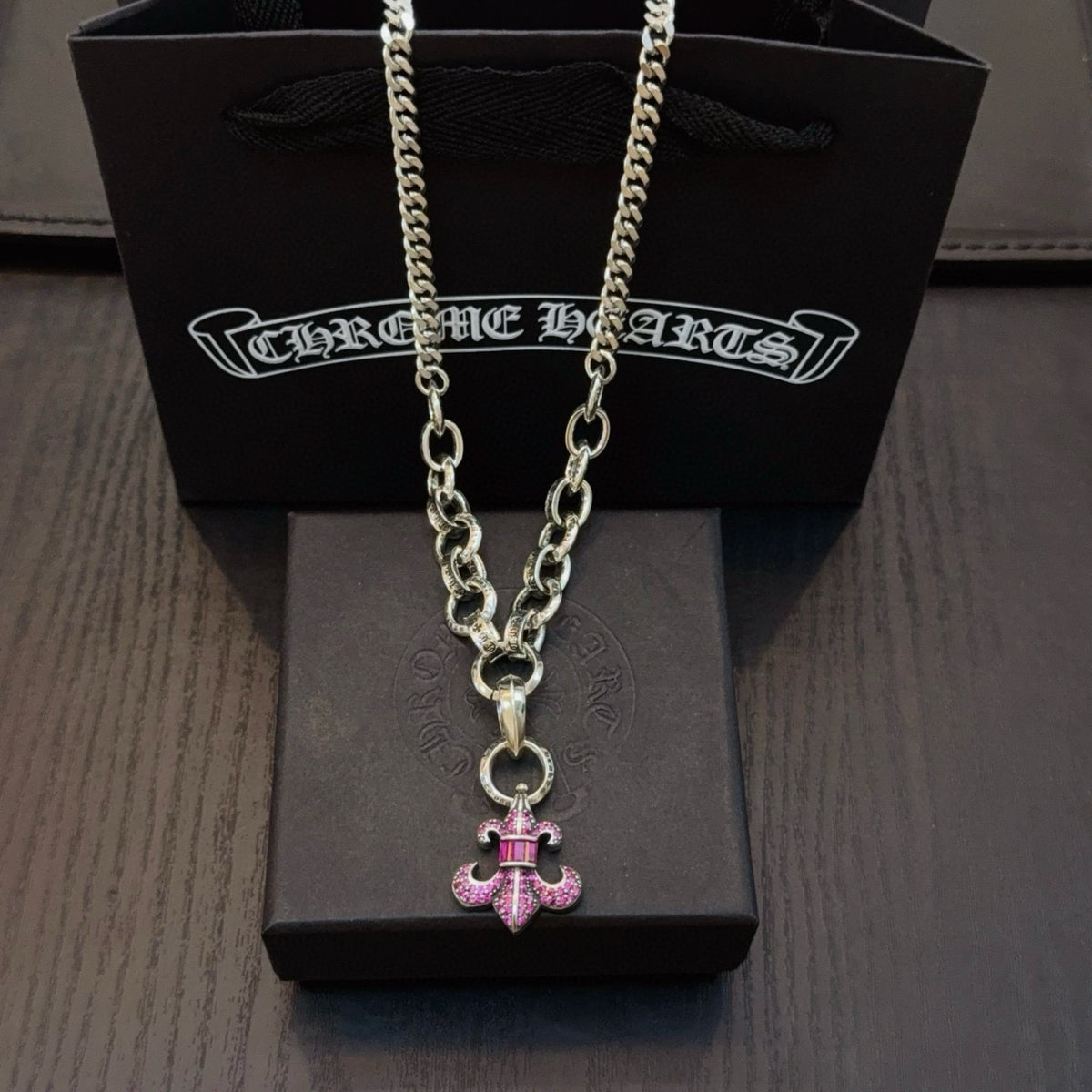 China Replica Chrome Hearts Necklaces 75usd Only