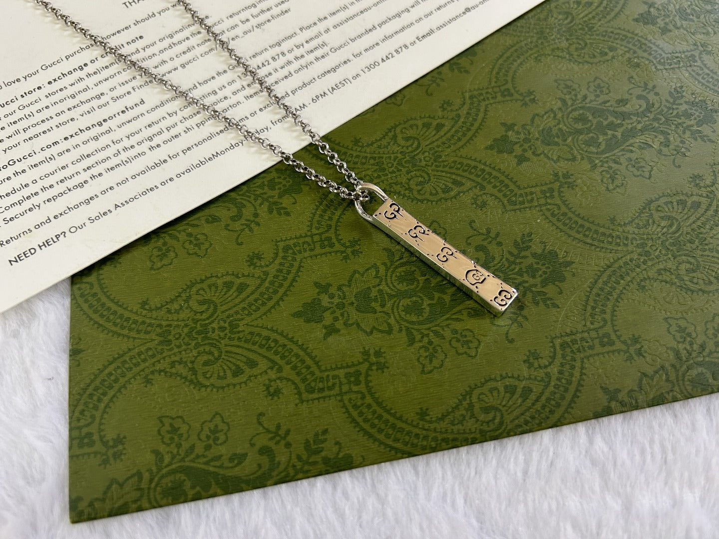 China Replica Gucci Necklaces 45usd Only